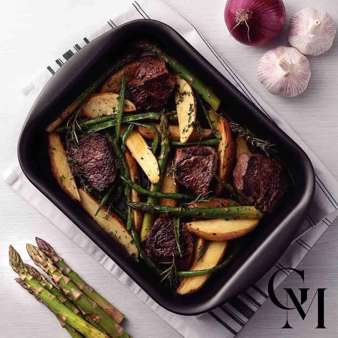 Assadeira Funda Retangular Alumínio Starflon Max Brasil Tramontina 34 Cm - Grafite - Imagem 3