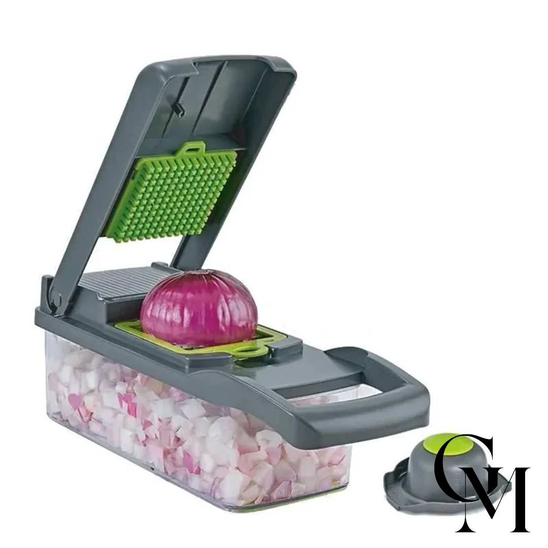 Cortador Multifuncional De Alimentos Top Chef - 16 Peças