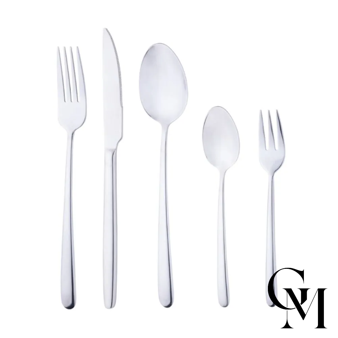 Faqueiro Viena 30 Peças Wolff - Inox