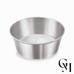 Forma Redonda Alumínio Fortaleza 16 Cm - Polida