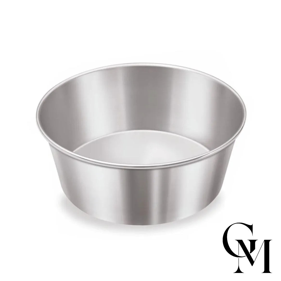 Forma Redonda Alumínio Fortaleza 16 Cm - Polida