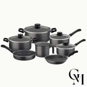 Jogo De Panela Tramontina Califórnia 7 Peças - Grafite