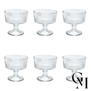 Jogo De Taças Sobremesa 230 Ml Havan Casa 6 Peças - Munique