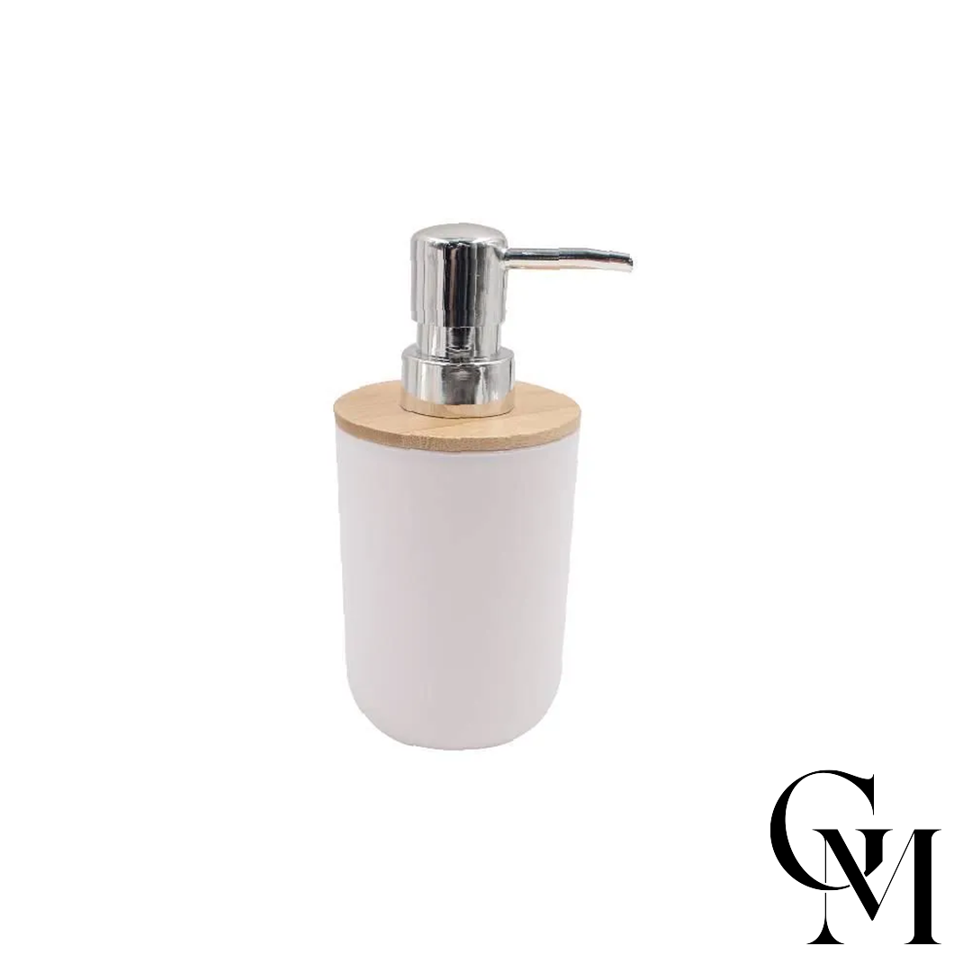 Jogo de Banheiro Bambu Havan Casa 6 Peças - Branco - Imagem 2