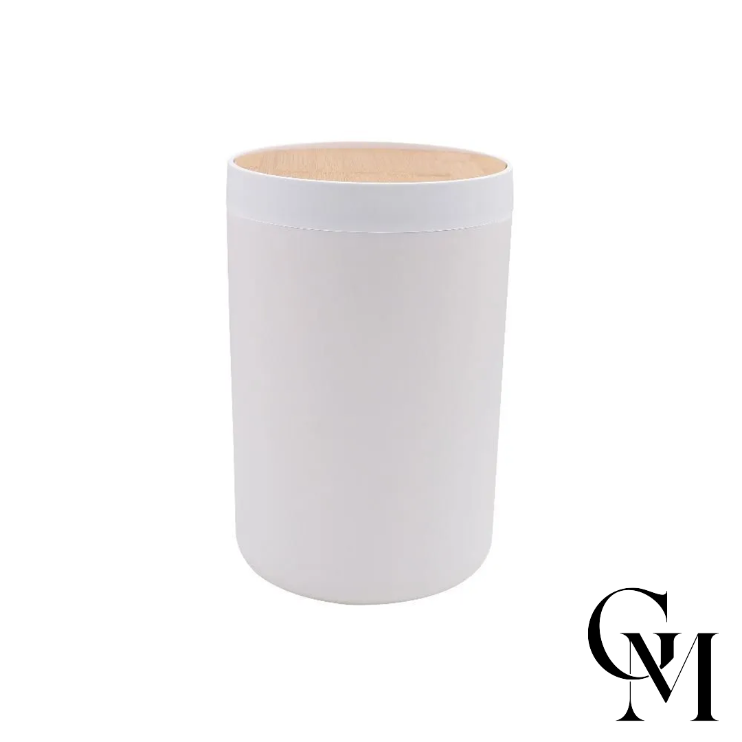 Jogo de Banheiro Bambu Havan Casa 6 Peças - Branco - Imagem 7