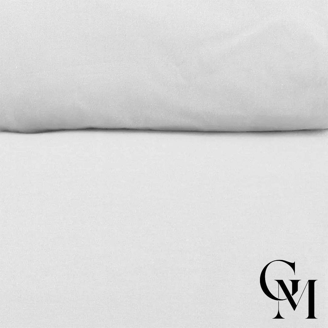 Jogo de Cama Queen Percal Buona Fortuna 4 pçs - Branco - Imagem 3