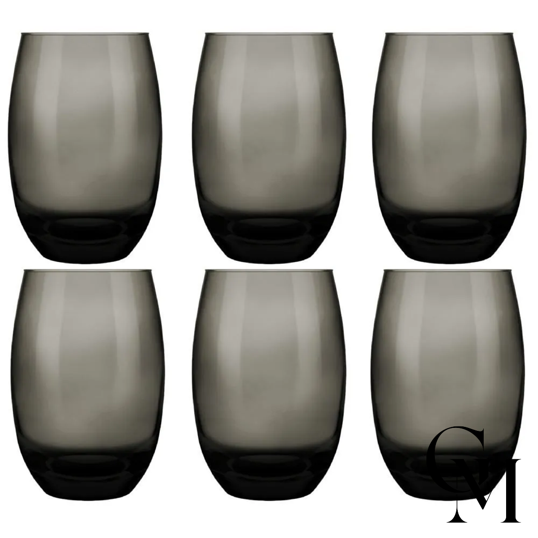 Jogo de Copos Aruba Sm Nadir 465Ml 6 Peças - Fume