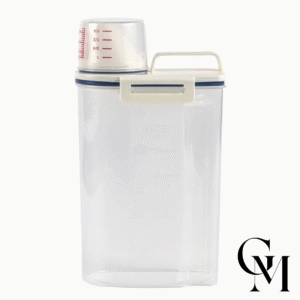 Pote Hermético Porta Sabão Ou Cereais Com Medidor Clink - 2L