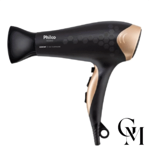 Secador De Cabelos Philco Íons Tourmaline Bivolt 2200W Psc2450