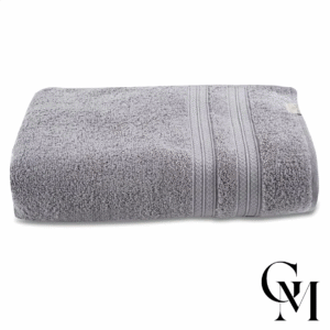 Toalha De Banho 100% Algodão Unika Karsten 1 Pç - Cinza Urbano